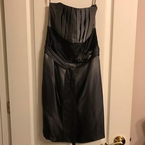 Black/grey ombré dress